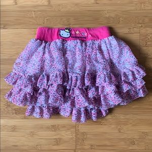 Floral Hello Kitty Skirt